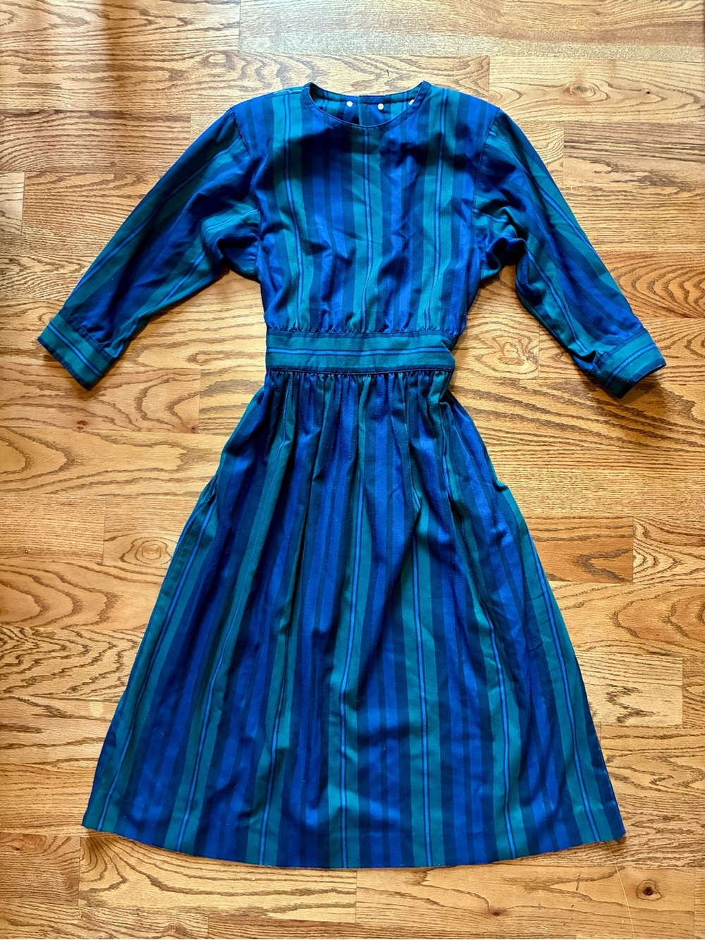 Vintage 1980s “Heathers” Vibes Midi Dress